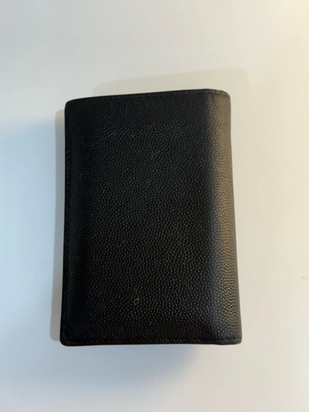 Saint Laurent YSL | Cassandre Credit Card Wallet | Black